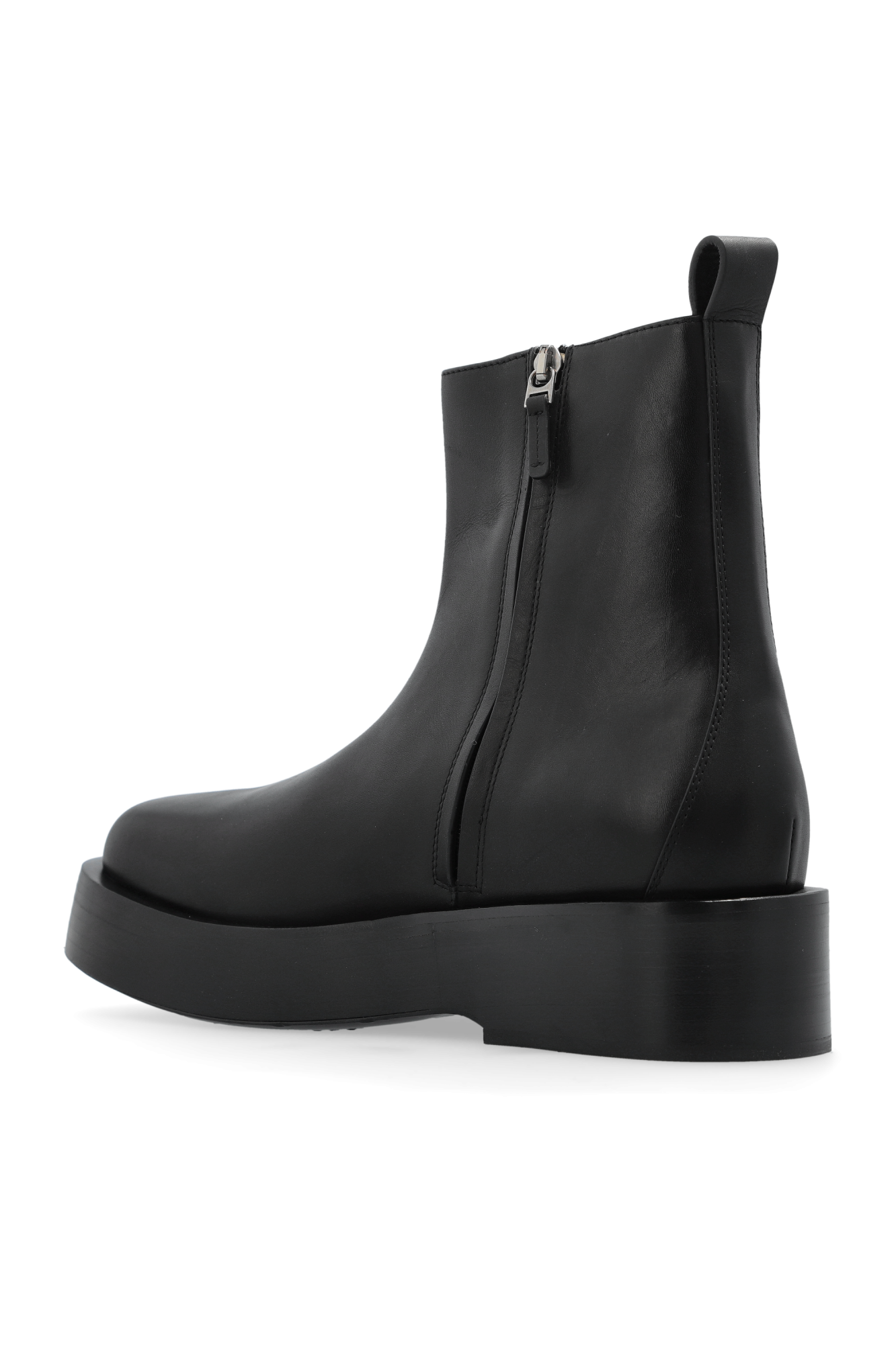 ミドルブーツ BOTTEGA VENETA Women Boots 764422 BLACK Bottega Veneta - Leather Boots - Black Bottega Veneta